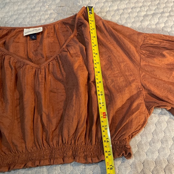 Universal Thread Rust Blouse - Picture 6 of 8